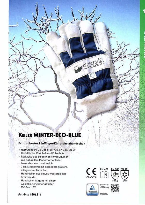 7 x Keiler-Forst Handschuhe, 7 verschiedene Modelle